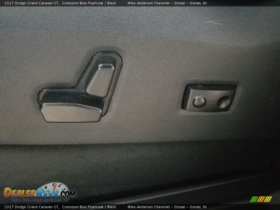 2017 Dodge Grand Caravan GT Contusion Blue Pearlcoat / Black Photo #12