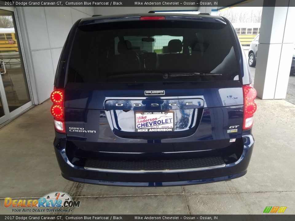 2017 Dodge Grand Caravan GT Contusion Blue Pearlcoat / Black Photo #18