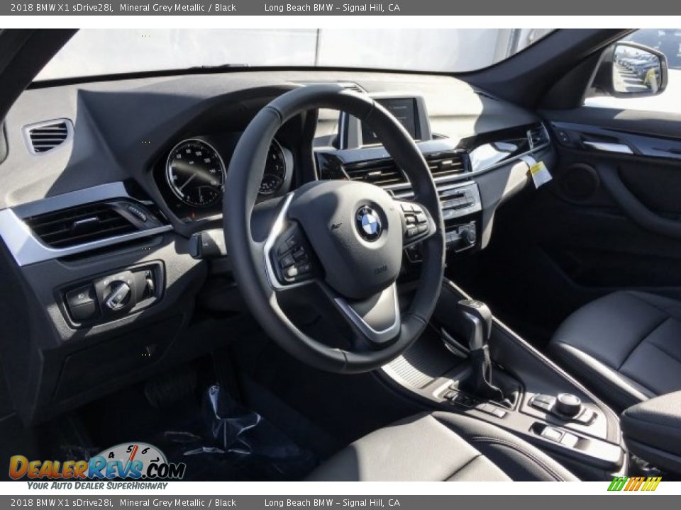 2018 BMW X1 sDrive28i Mineral Grey Metallic / Black Photo #4