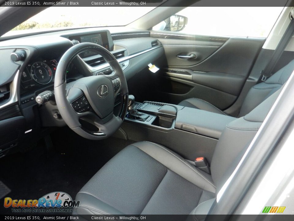 2019 Lexus ES 350 Atomic Silver / Black Photo #2