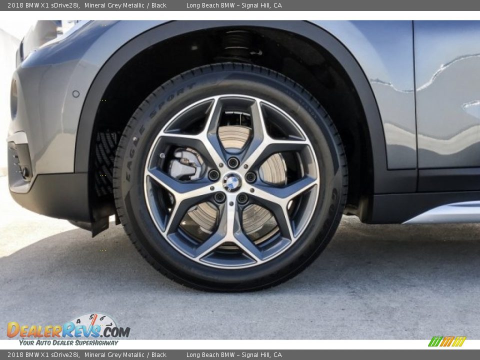 2018 BMW X1 sDrive28i Mineral Grey Metallic / Black Photo #9