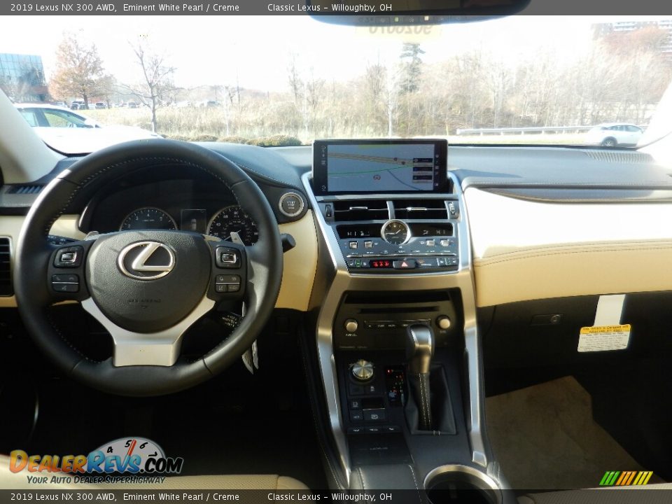 2019 Lexus NX 300 AWD Eminent White Pearl / Creme Photo #3