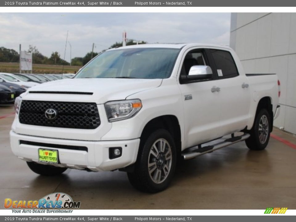 2019 Toyota Tundra Platinum CrewMax 4x4 Super White / Black Photo #4