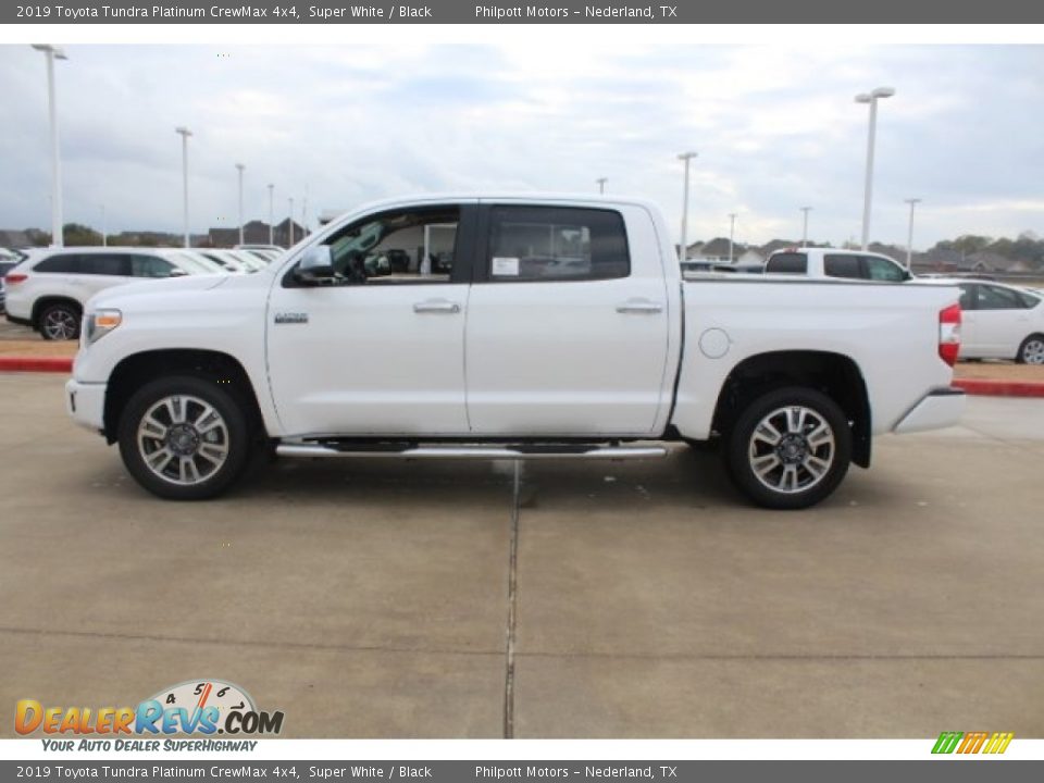 2019 Toyota Tundra Platinum CrewMax 4x4 Super White / Black Photo #5