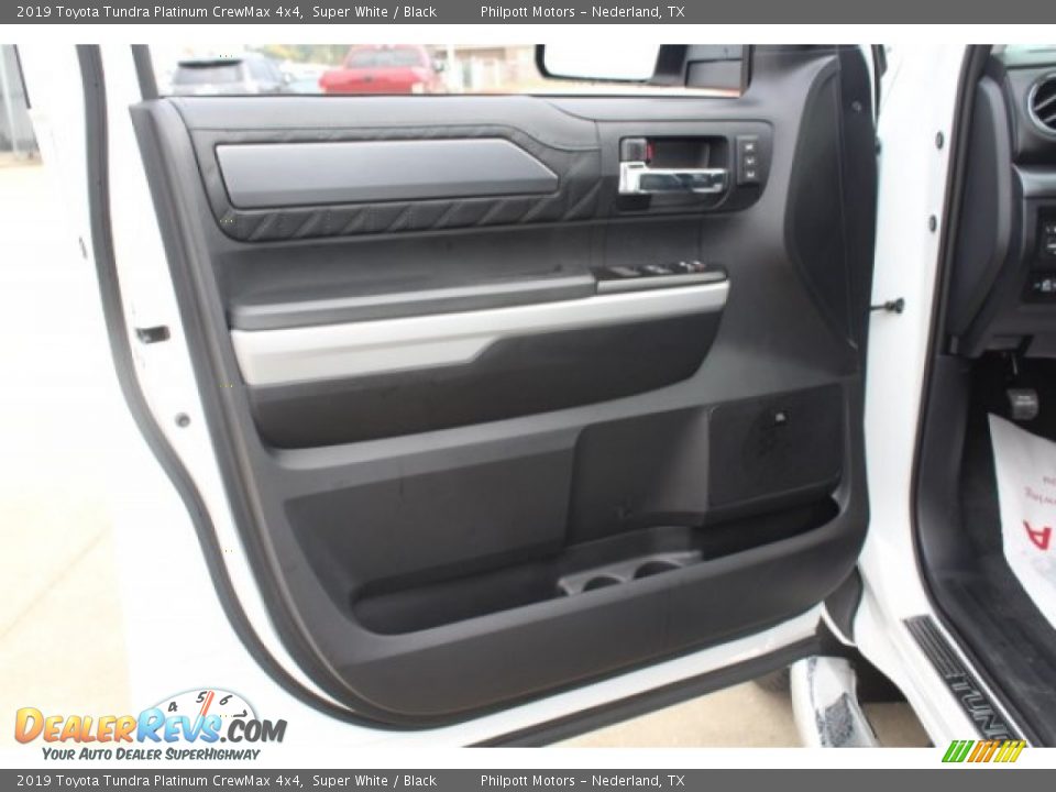 2019 Toyota Tundra Platinum CrewMax 4x4 Super White / Black Photo #11