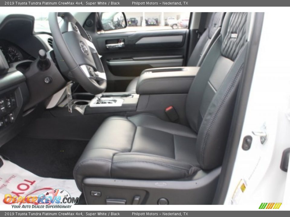 2019 Toyota Tundra Platinum CrewMax 4x4 Super White / Black Photo #12