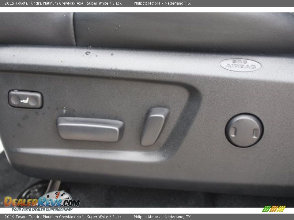 2019 Toyota Tundra Platinum CrewMax 4x4 Super White / Black Photo #13