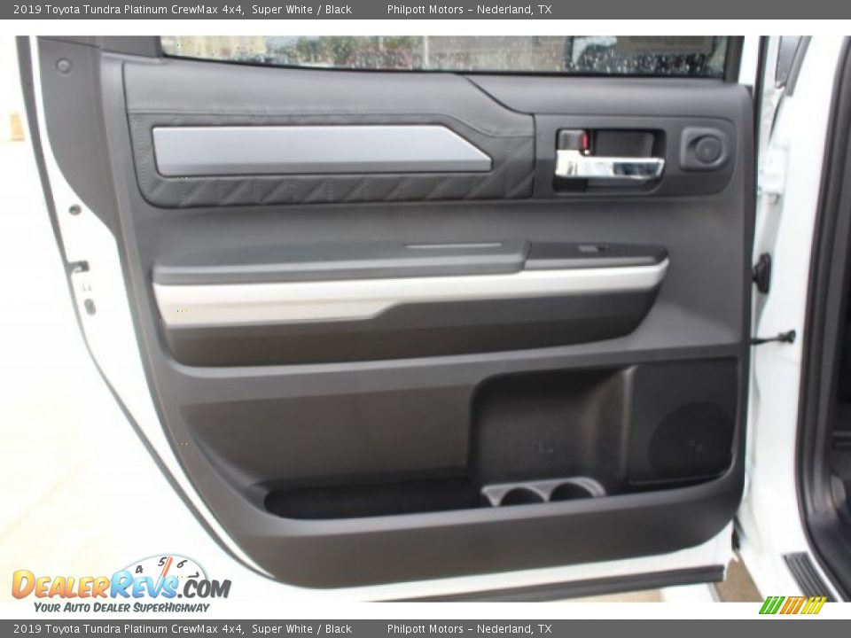2019 Toyota Tundra Platinum CrewMax 4x4 Super White / Black Photo #14