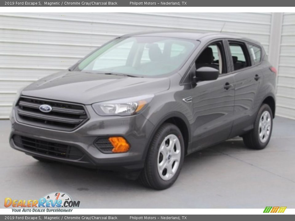 2019 Ford Escape S Magnetic / Chromite Gray/Charcoal Black Photo #4