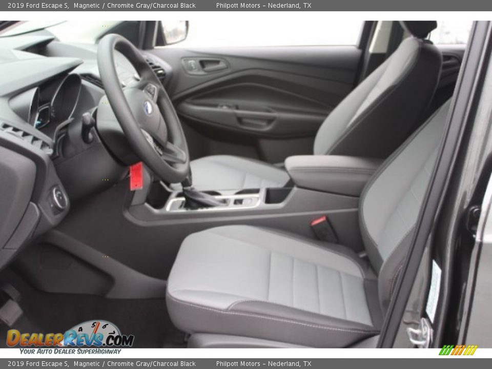 2019 Ford Escape S Magnetic / Chromite Gray/Charcoal Black Photo #10