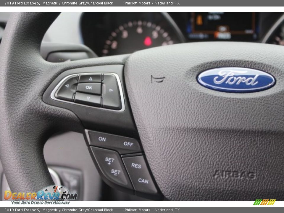 2019 Ford Escape S Magnetic / Chromite Gray/Charcoal Black Photo #14
