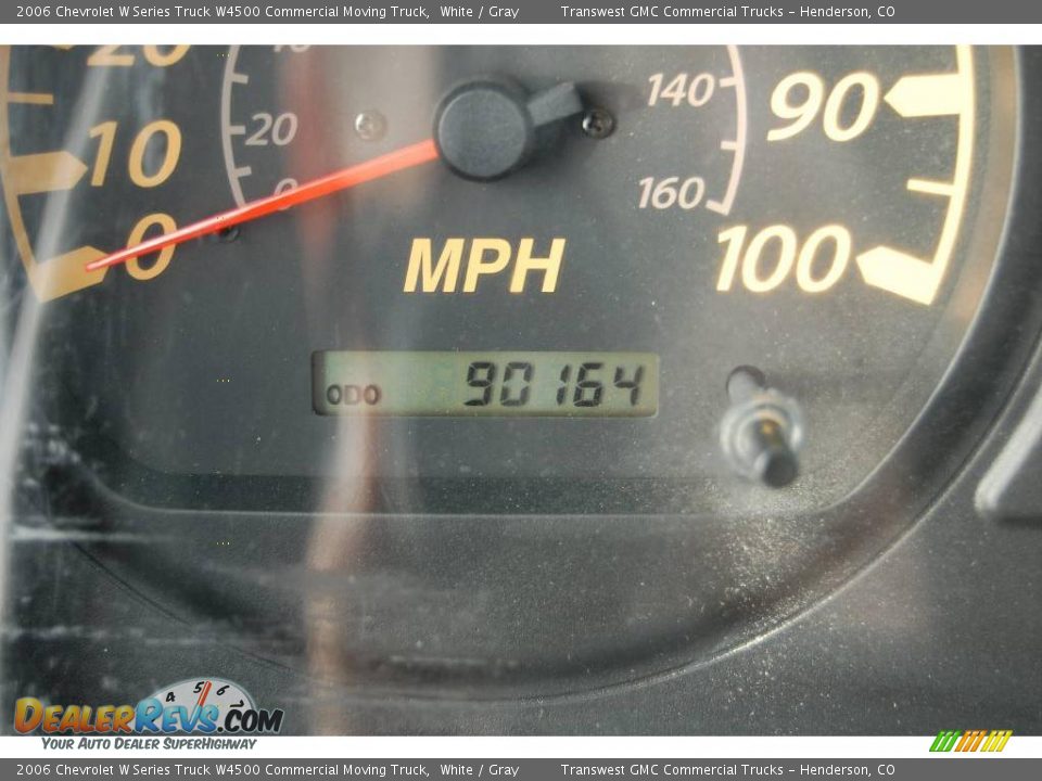 2006 Chevrolet W Series Truck W4500 Commercial Moving Truck White / Gray Photo #28