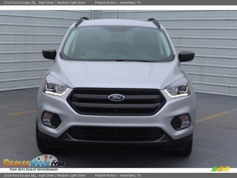 2019 Ford Escape SEL Ingot Silver / Medium Light Stone Photo #3