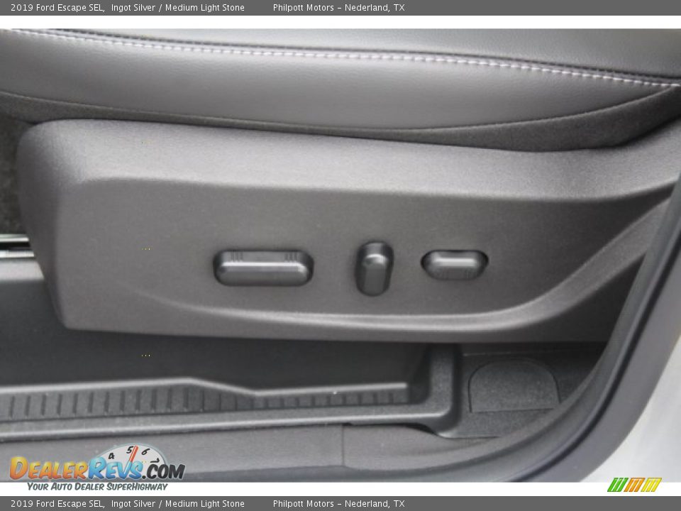2019 Ford Escape SEL Ingot Silver / Medium Light Stone Photo #13