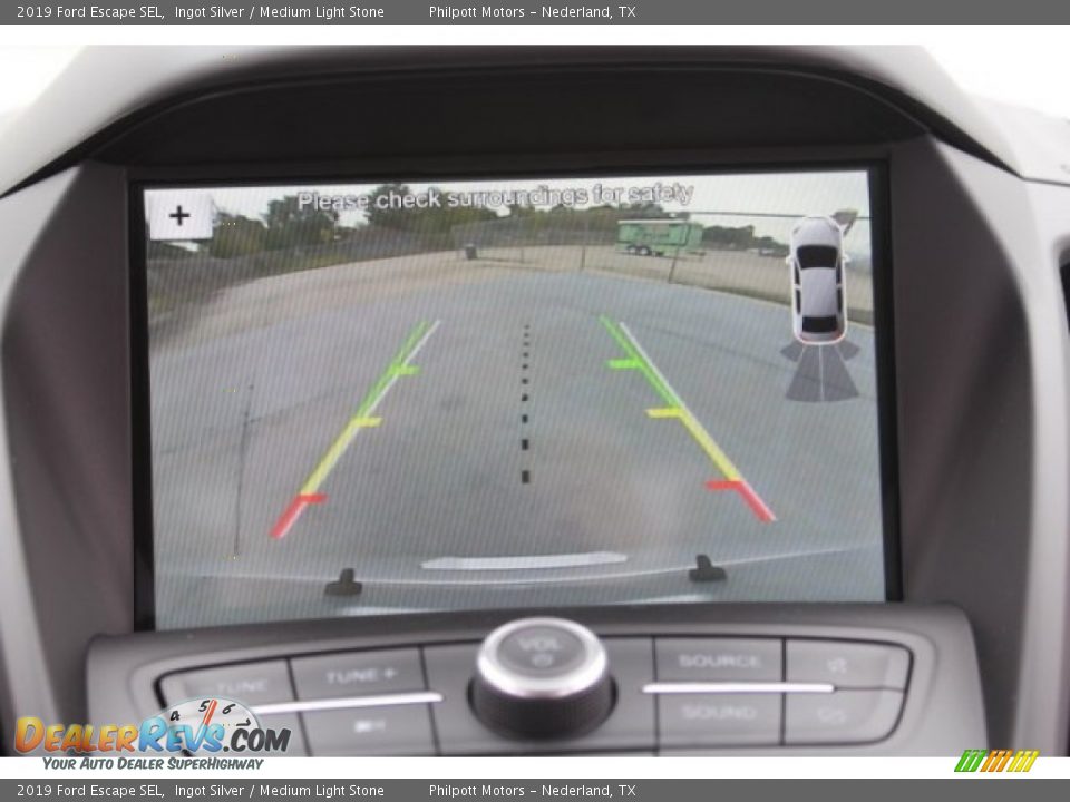2019 Ford Escape SEL Ingot Silver / Medium Light Stone Photo #15