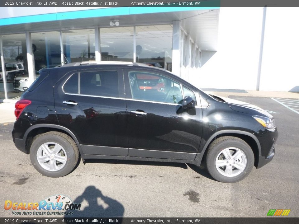 2019 Chevrolet Trax LT AWD Mosaic Black Metallic / Jet Black Photo #3