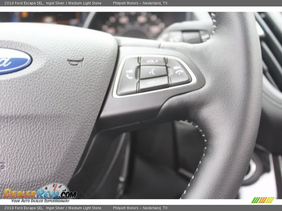2019 Ford Escape SEL Steering Wheel Photo #19