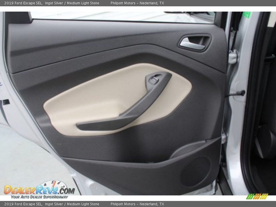 2019 Ford Escape SEL Ingot Silver / Medium Light Stone Photo #21