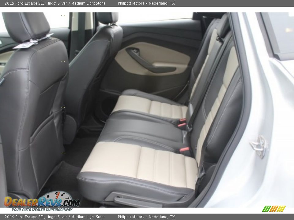 Rear Seat of 2019 Ford Escape SEL Photo #22