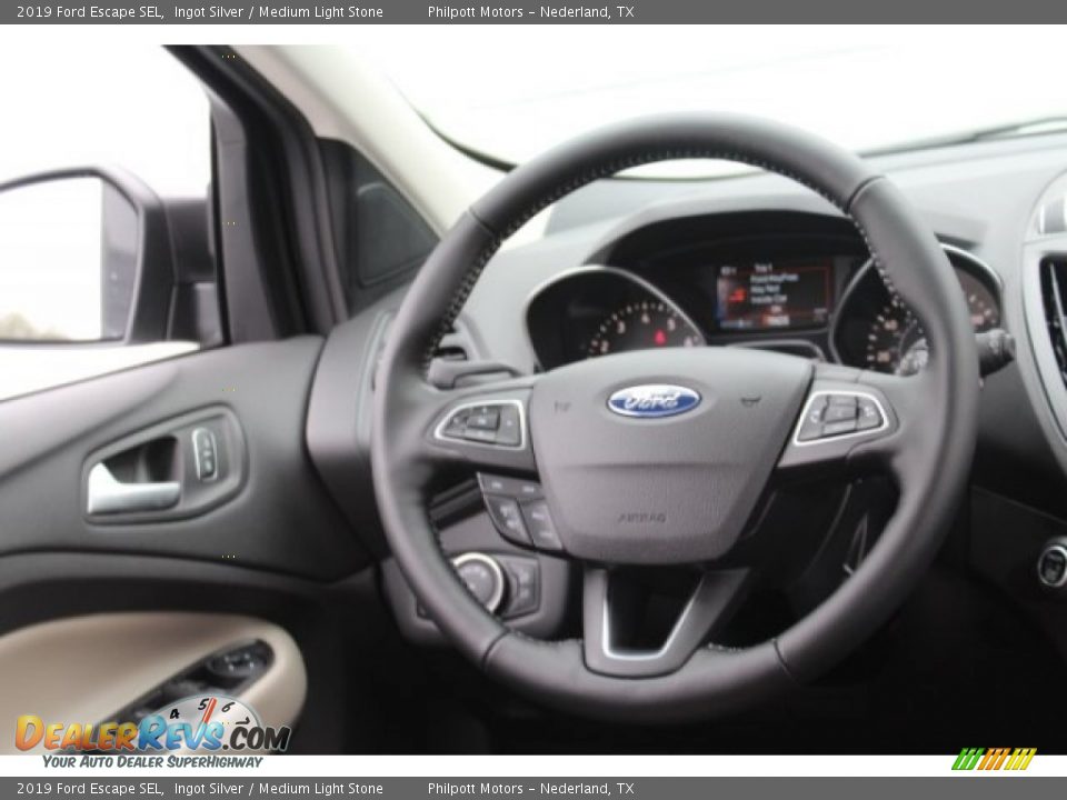 2019 Ford Escape SEL Steering Wheel Photo #24