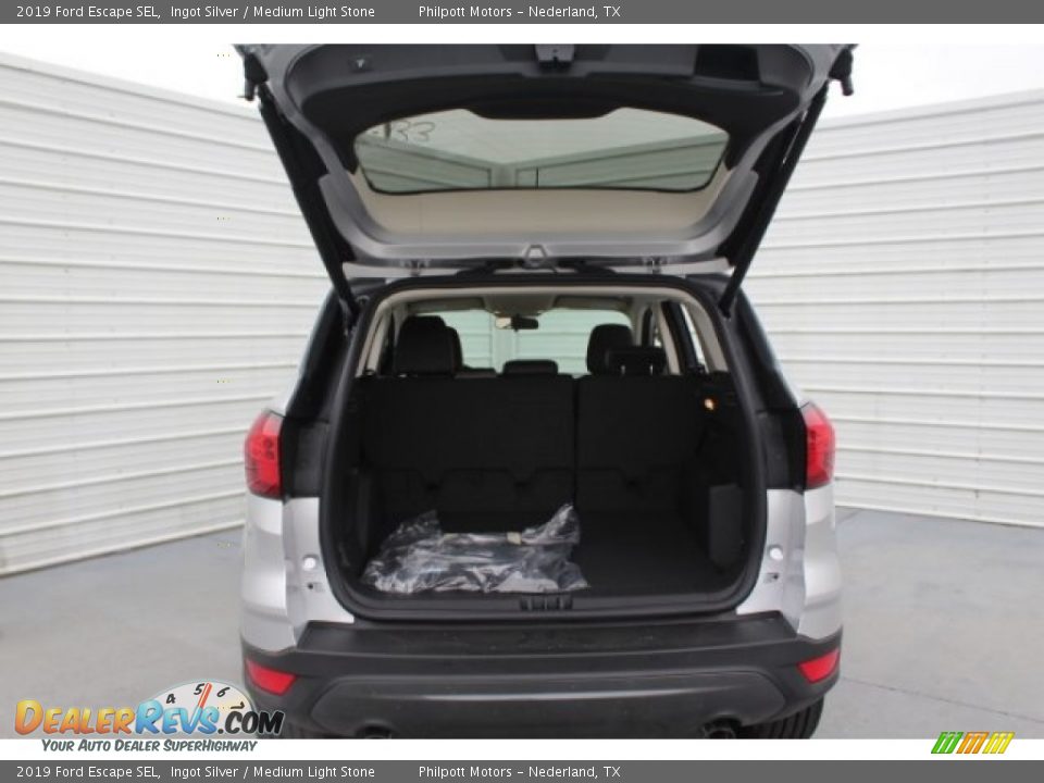2019 Ford Escape SEL Ingot Silver / Medium Light Stone Photo #25