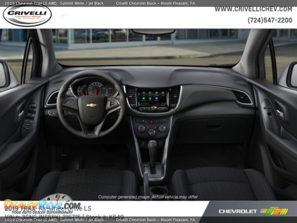 2019 Chevrolet Trax LS AWD Summit White / Jet Black Photo #5