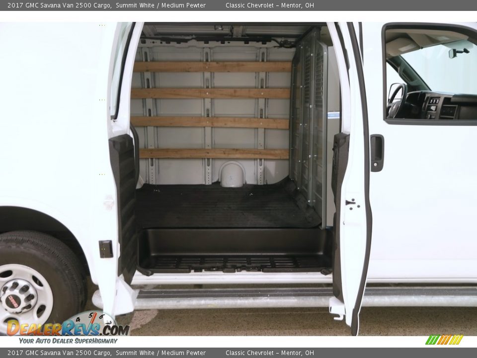 2017 GMC Savana Van 2500 Cargo Summit White / Medium Pewter Photo #12
