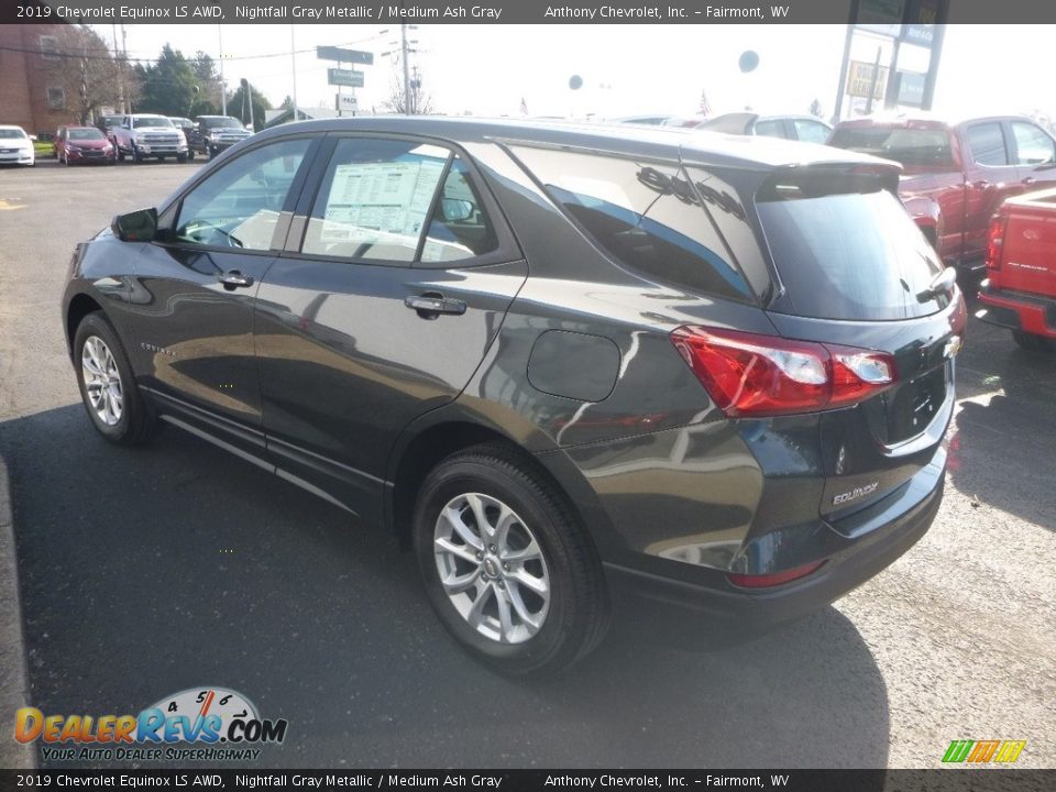 2019 Chevrolet Equinox LS AWD Nightfall Gray Metallic / Medium Ash Gray Photo #6