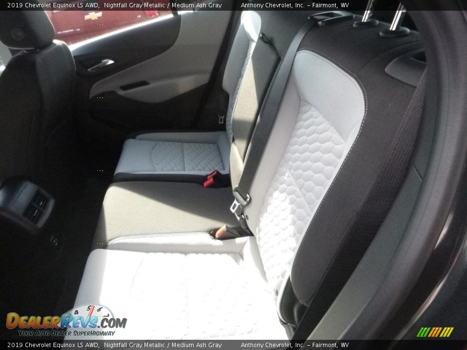 2019 Chevrolet Equinox LS AWD Nightfall Gray Metallic / Medium Ash Gray Photo #11