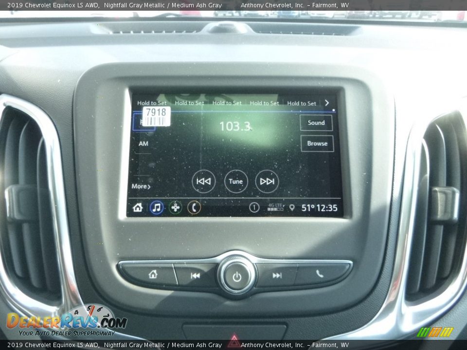 2019 Chevrolet Equinox LS AWD Nightfall Gray Metallic / Medium Ash Gray Photo #15