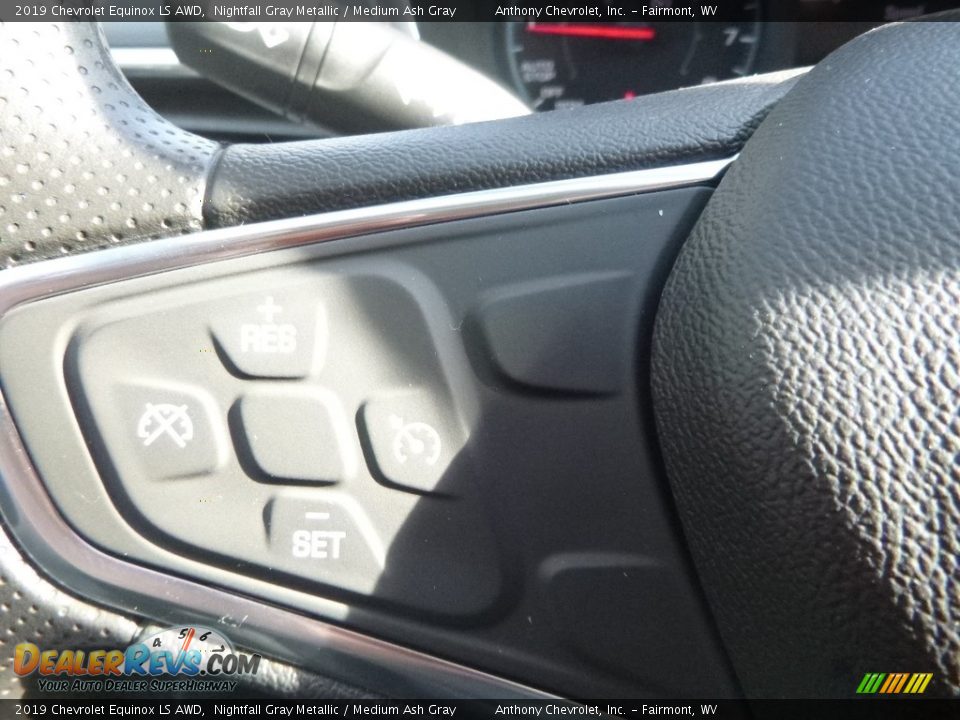 2019 Chevrolet Equinox LS AWD Nightfall Gray Metallic / Medium Ash Gray Photo #19