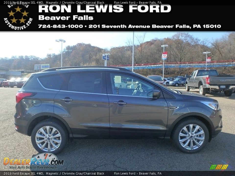 2019 Ford Escape SEL 4WD Magnetic / Chromite Gray/Charcoal Black Photo #1