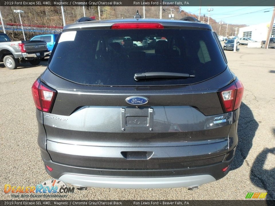 2019 Ford Escape SEL 4WD Magnetic / Chromite Gray/Charcoal Black Photo #3
