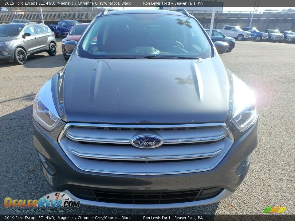 2019 Ford Escape SEL 4WD Magnetic / Chromite Gray/Charcoal Black Photo #8