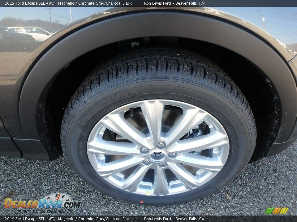 2019 Ford Escape SEL 4WD Magnetic / Chromite Gray/Charcoal Black Photo #10