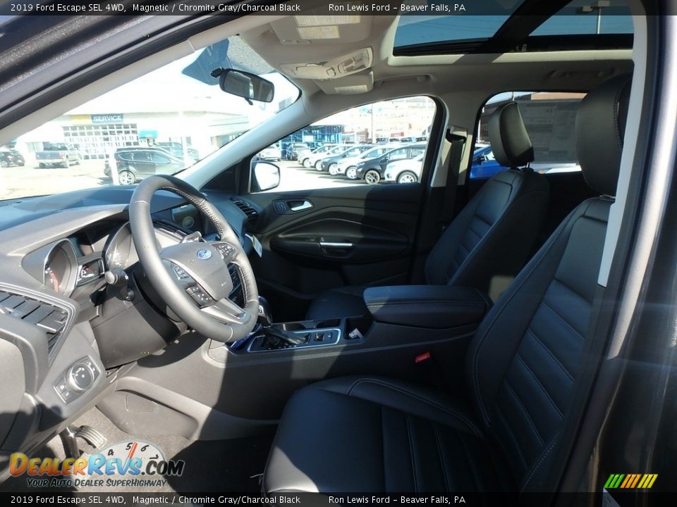 2019 Ford Escape SEL 4WD Magnetic / Chromite Gray/Charcoal Black Photo #11