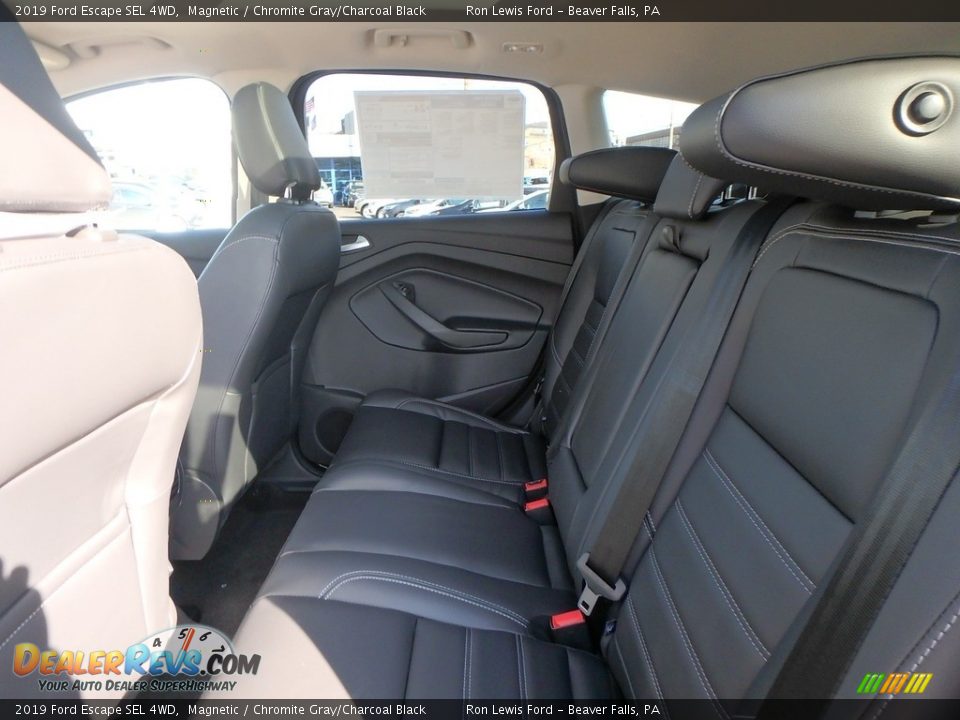 2019 Ford Escape SEL 4WD Magnetic / Chromite Gray/Charcoal Black Photo #12