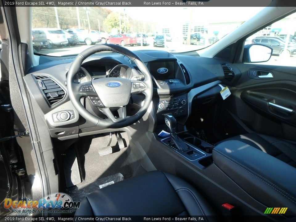 2019 Ford Escape SEL 4WD Magnetic / Chromite Gray/Charcoal Black Photo #13