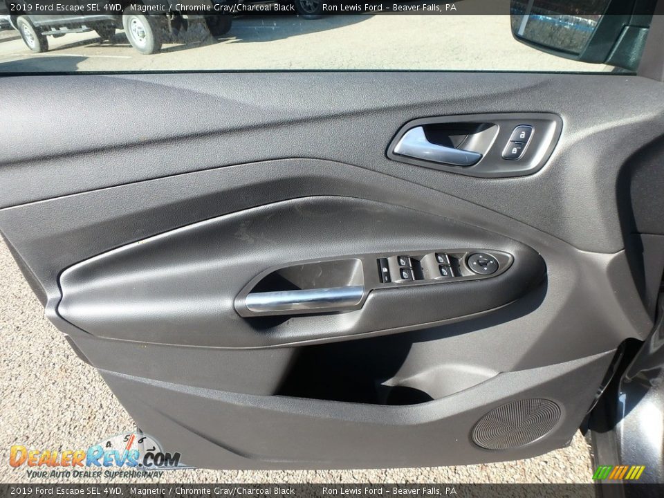 2019 Ford Escape SEL 4WD Magnetic / Chromite Gray/Charcoal Black Photo #14