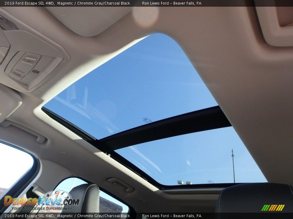 2019 Ford Escape SEL 4WD Magnetic / Chromite Gray/Charcoal Black Photo #16