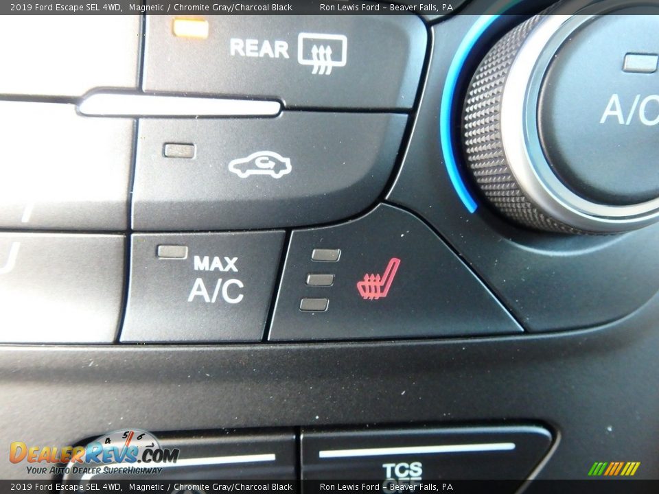 2019 Ford Escape SEL 4WD Magnetic / Chromite Gray/Charcoal Black Photo #18