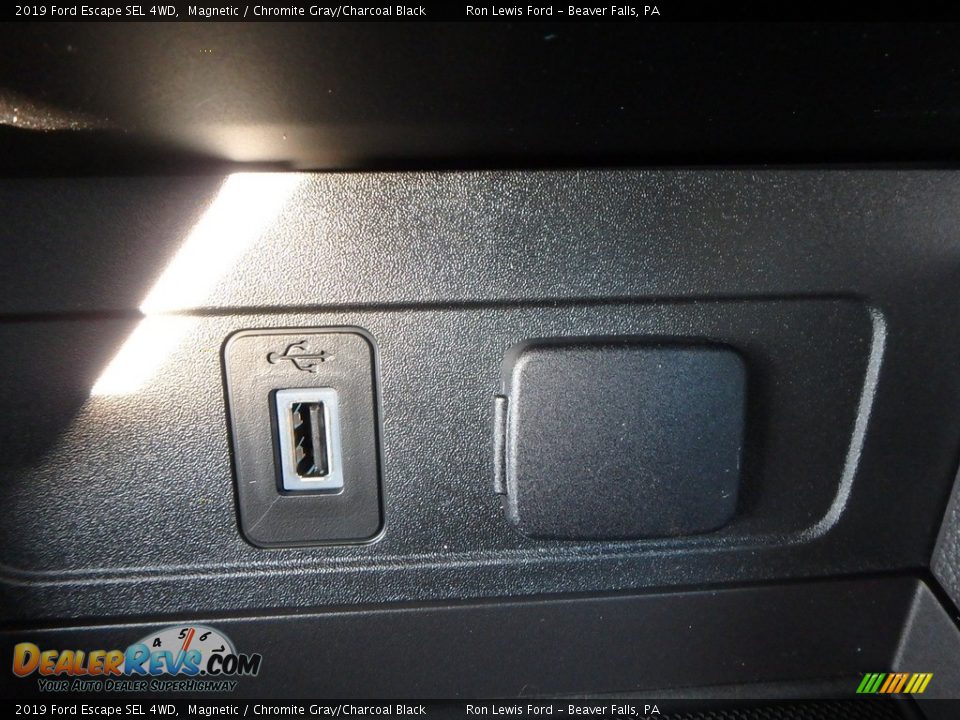 2019 Ford Escape SEL 4WD Magnetic / Chromite Gray/Charcoal Black Photo #19