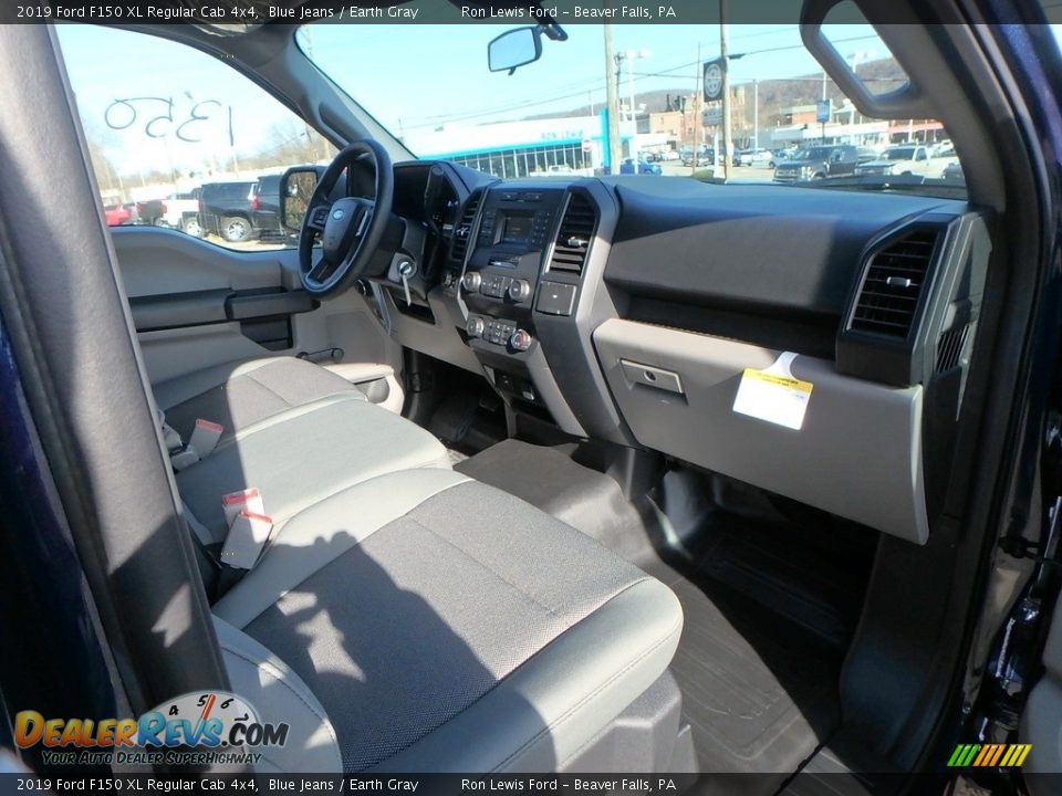 Earth Gray Interior - 2019 Ford F150 XL Regular Cab 4x4 Photo #2