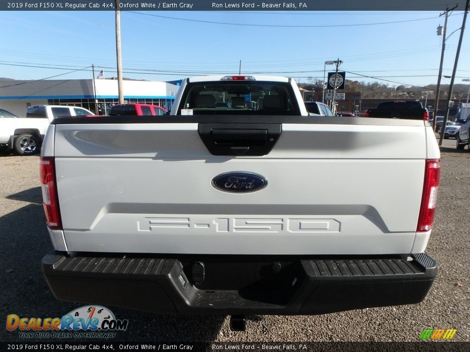 2019 Ford F150 XL Regular Cab 4x4 Oxford White / Earth Gray Photo #5