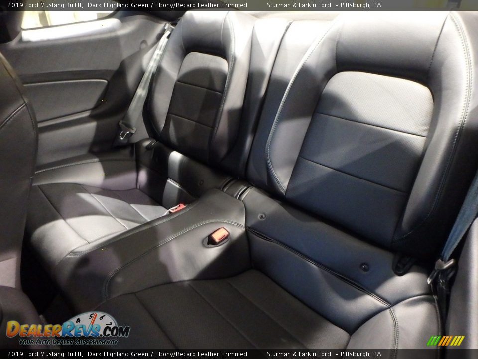 Rear Seat of 2019 Ford Mustang Bullitt Photo #7