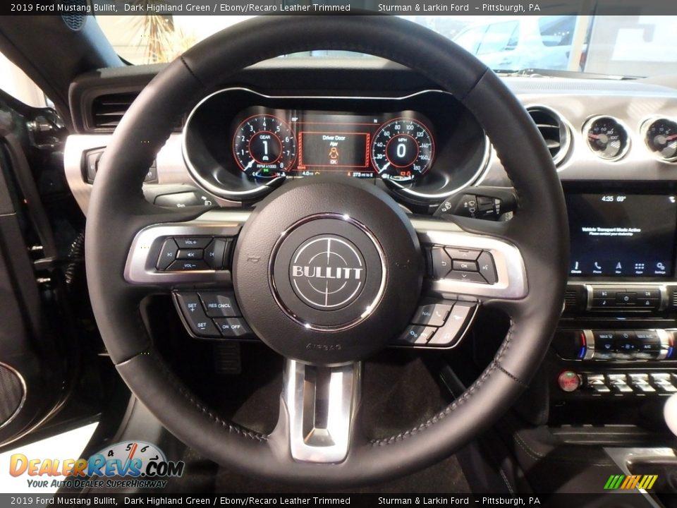 2019 Ford Mustang Bullitt Steering Wheel Photo #15