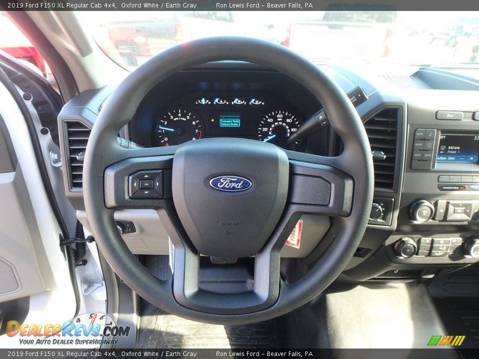2019 Ford F150 XL Regular Cab 4x4 Steering Wheel Photo #19
