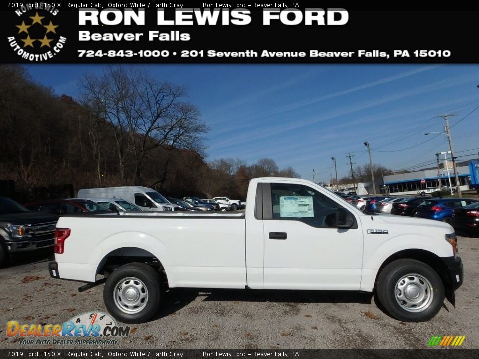 2019 Ford F150 XL Regular Cab Oxford White / Earth Gray Photo #1