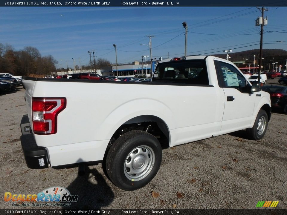 2019 Ford F150 XL Regular Cab Oxford White / Earth Gray Photo #4