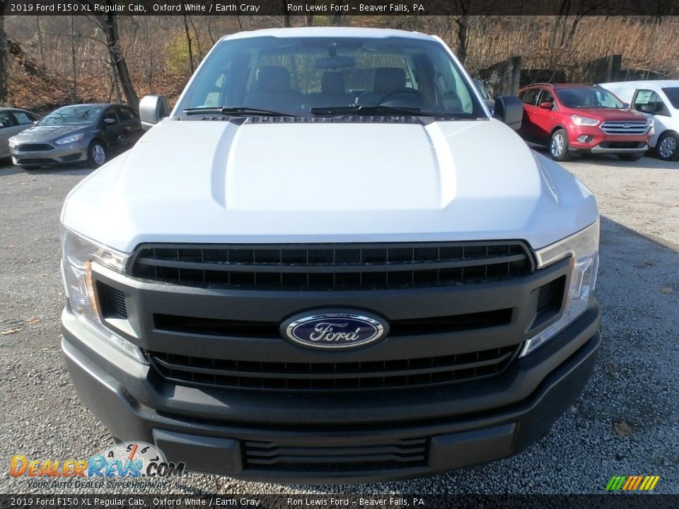 2019 Ford F150 XL Regular Cab Oxford White / Earth Gray Photo #10